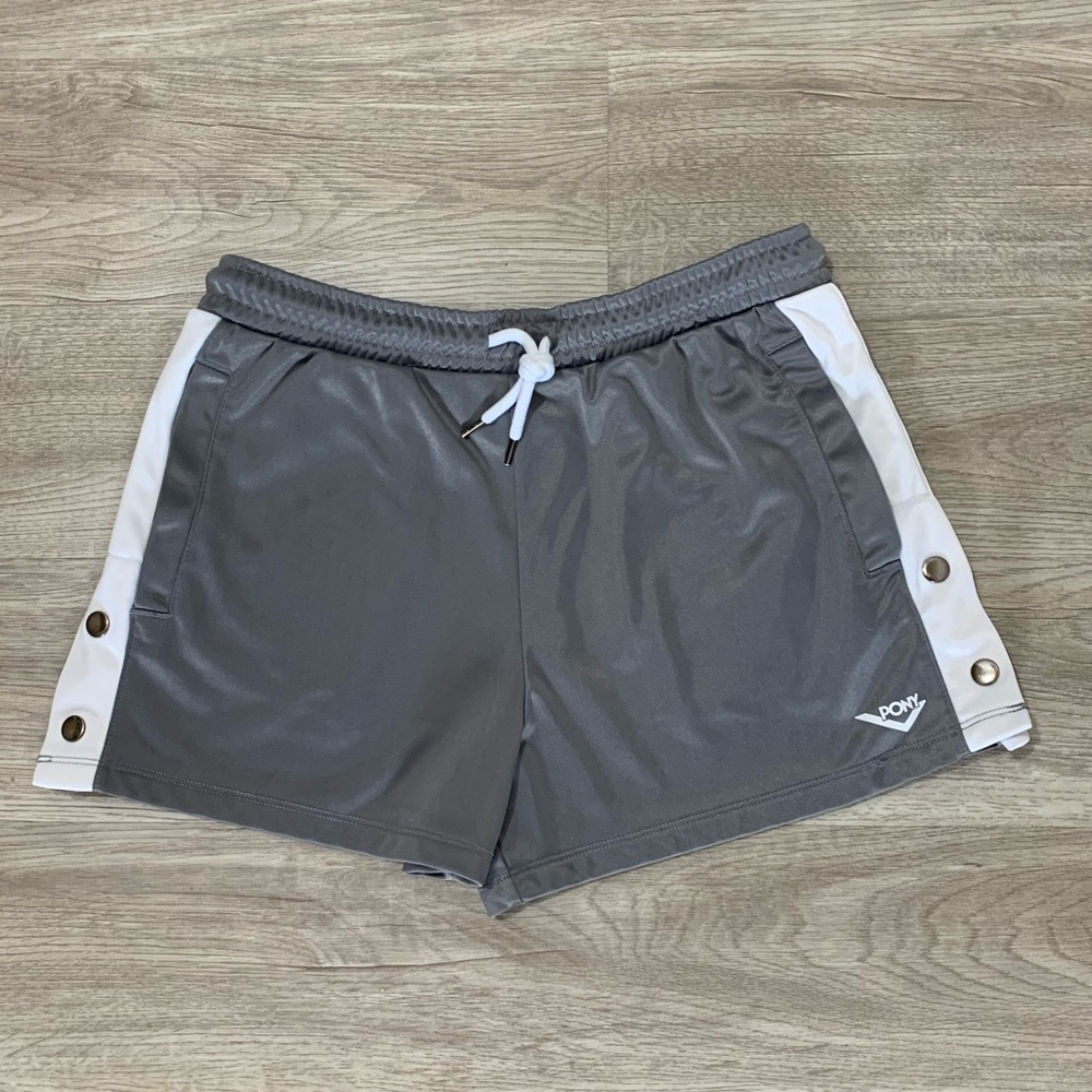 size s, PONY shorts.